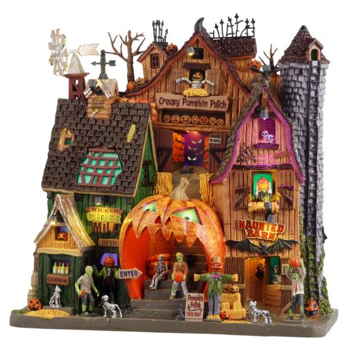 Lemax Spooky Town Creepy Pumpkin Patch