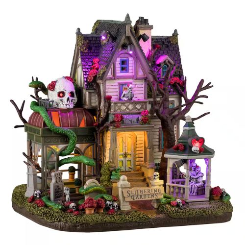 Lemax Spooky Town Slithering Gardens