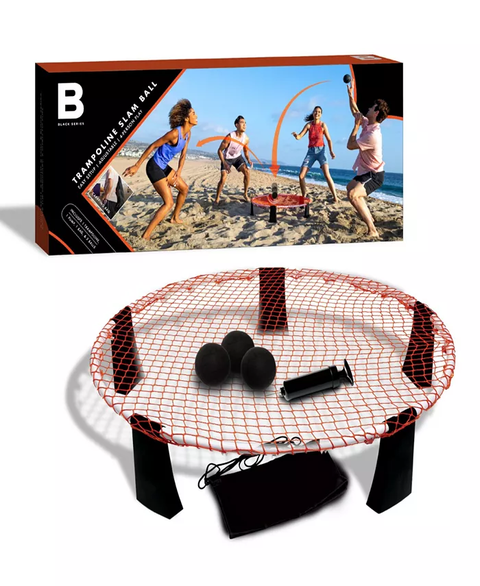 Black Series 6-Piece Trampoline Slam Ball Set