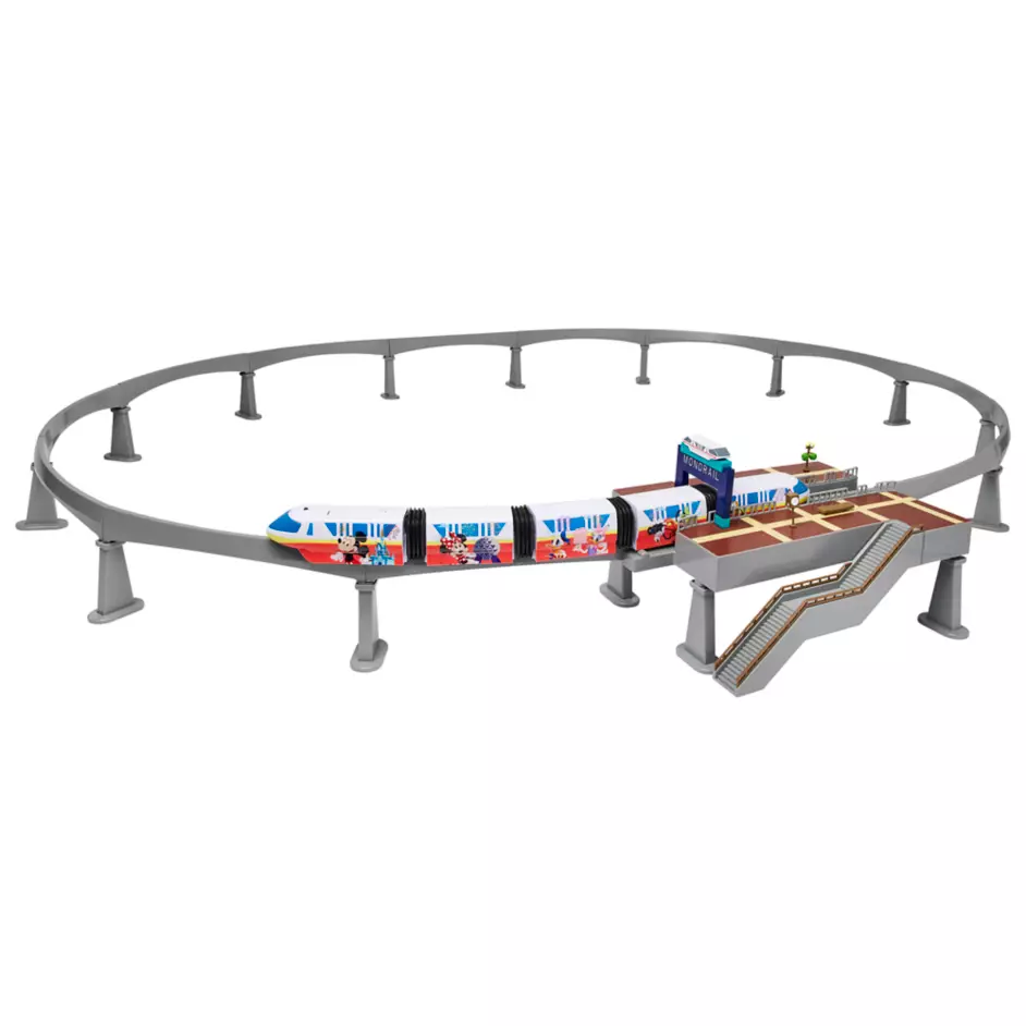 Disney Monorail Christmas Tree Train Set