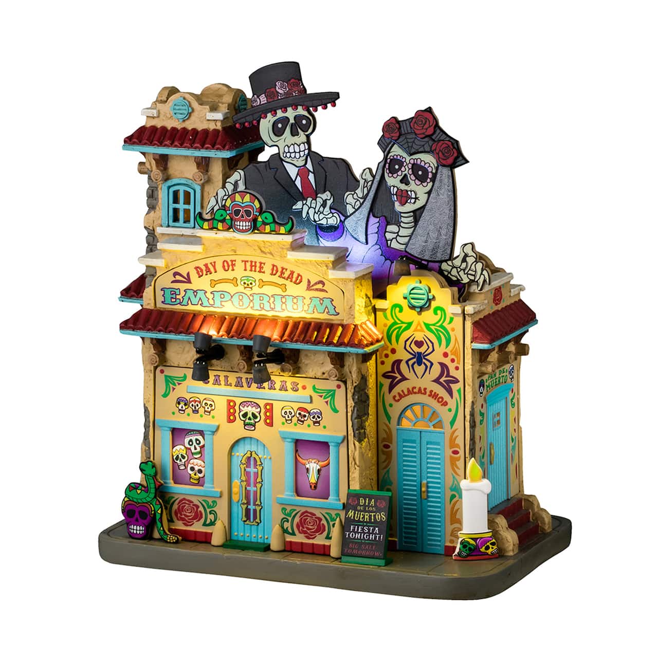 Lemax Spooky Town Day of the Dead Emporium