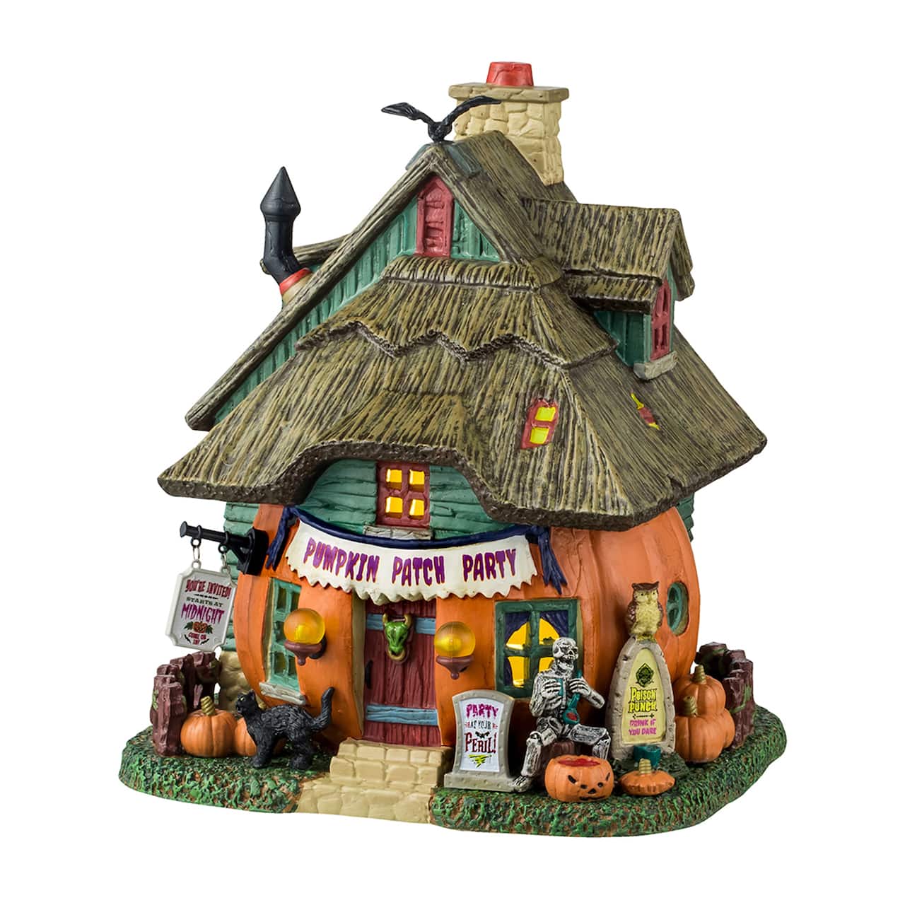 Lemax Spooky Town Pumpkin Patch Party