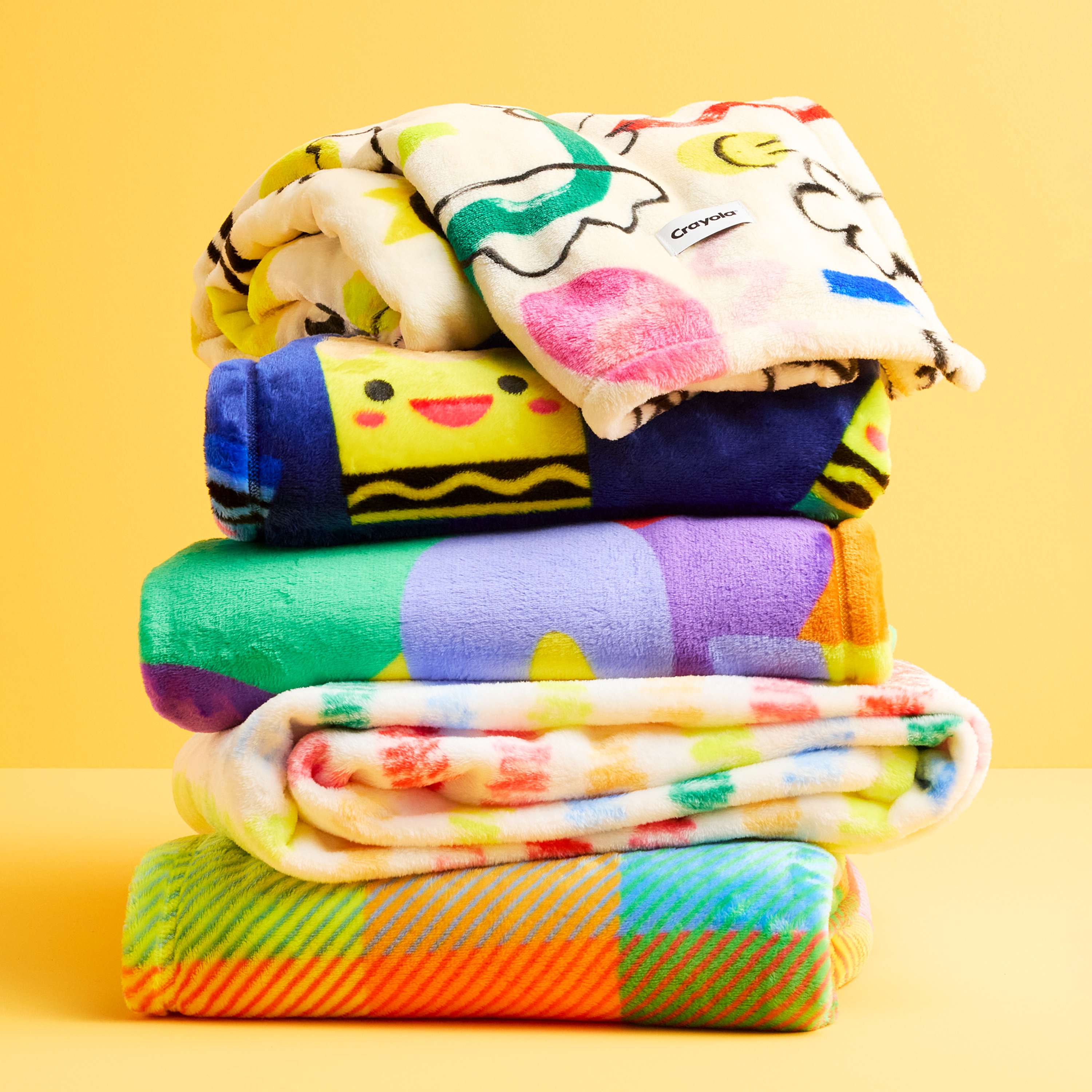 Crayola x Kohl's Crayola Plush Throw Blanket