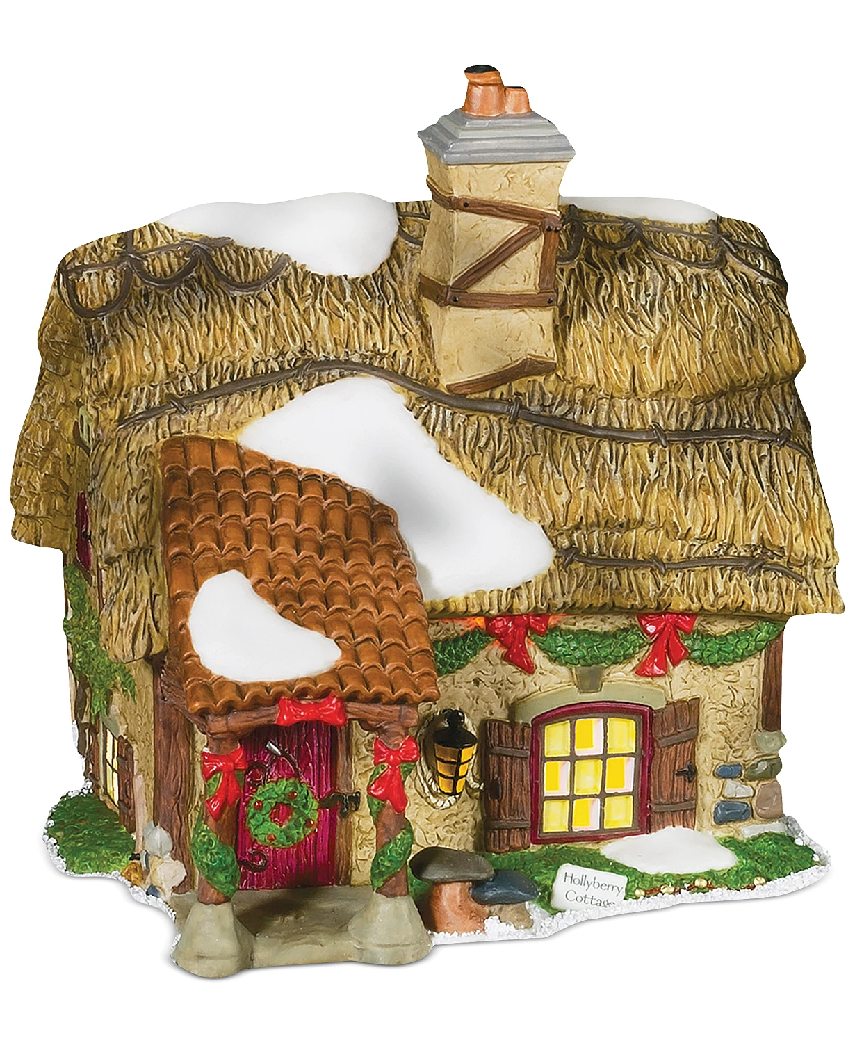 Department 56 Dicken's Village Hollyberry Cottage Collectible Figurine