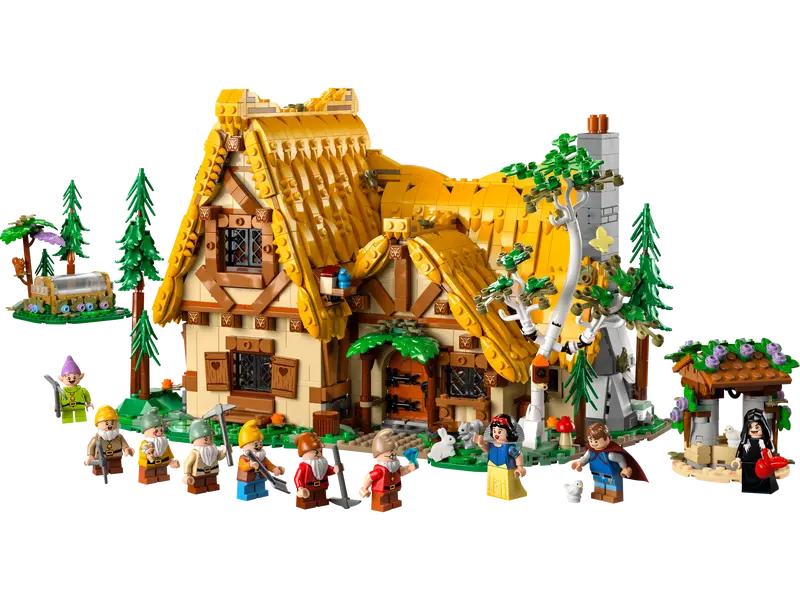 LEGO Disney Snow White and the Seven Dwarfs' Cottage 43242