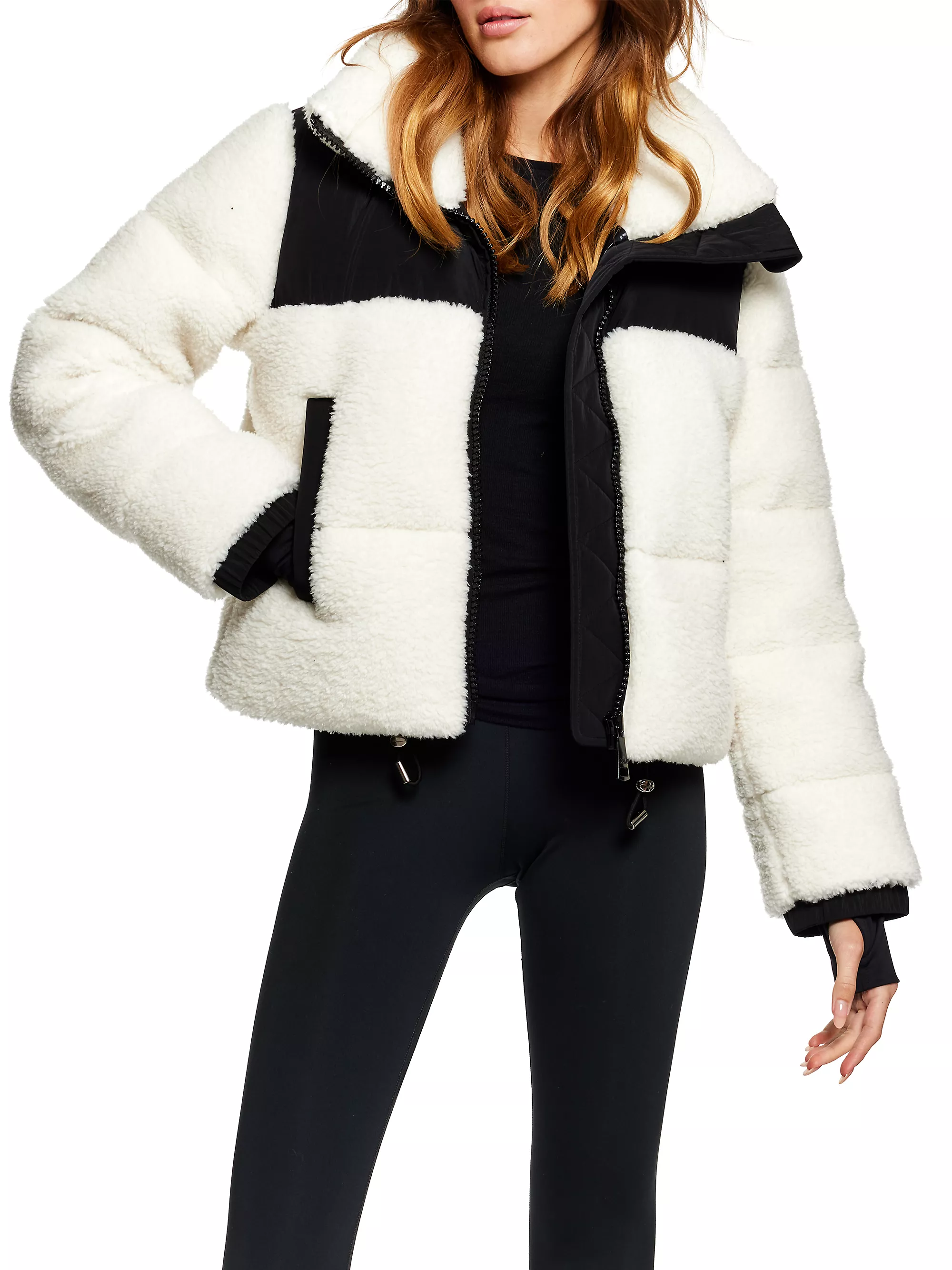 Sam. Tula Sherpa Puffer Jacket