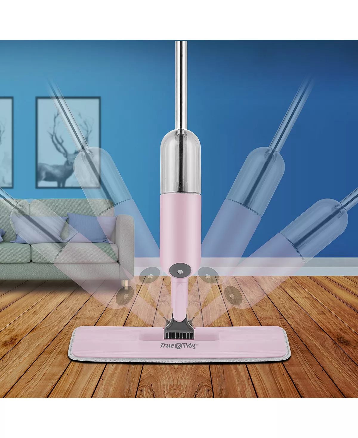 True & Tidy SPRAY-250 Spray Floor Mop