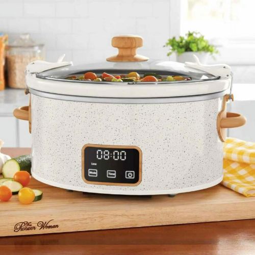 The Pioneer Woman 6-Quart Digital Slow Cooker PW8400778514-5