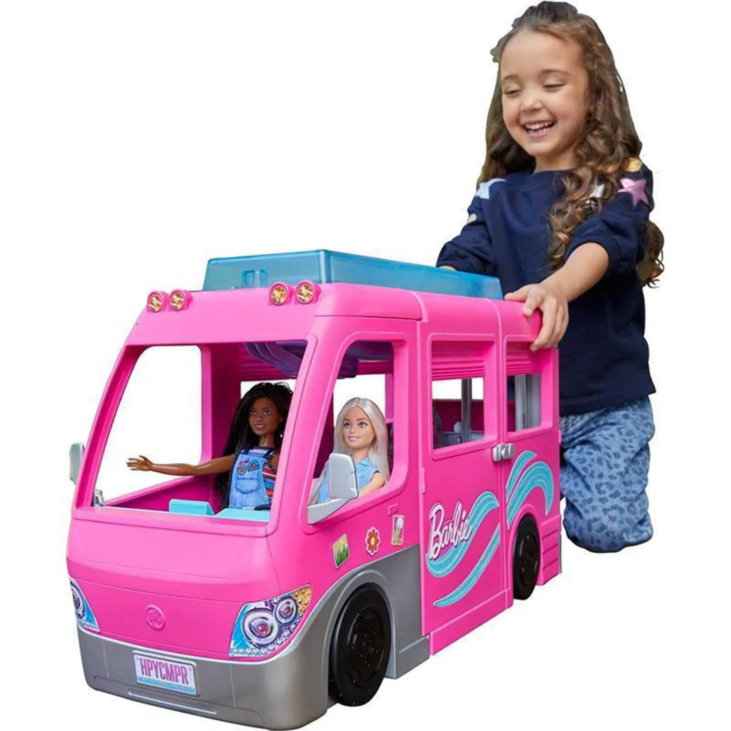 Mattel Barbie Doll DreamCamper Van Playset