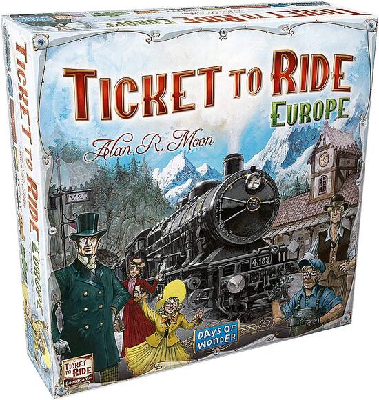 Asmodee TICKET TO RIDE EUROPE