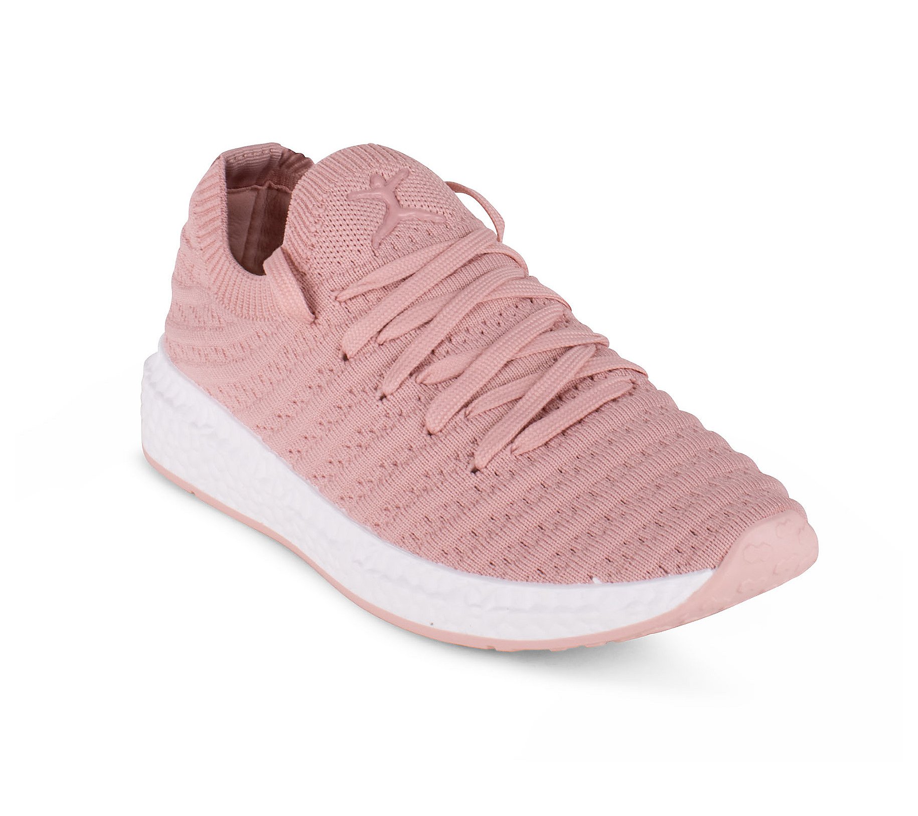 Danskin Bloom Textured Knit Lace-Up Sneakers