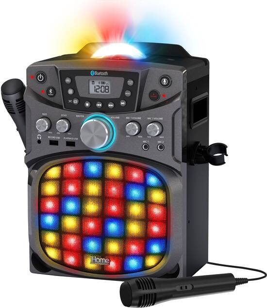 KIDdesigns iHome Sound Factory Bluetooth Deluxe Karaoke