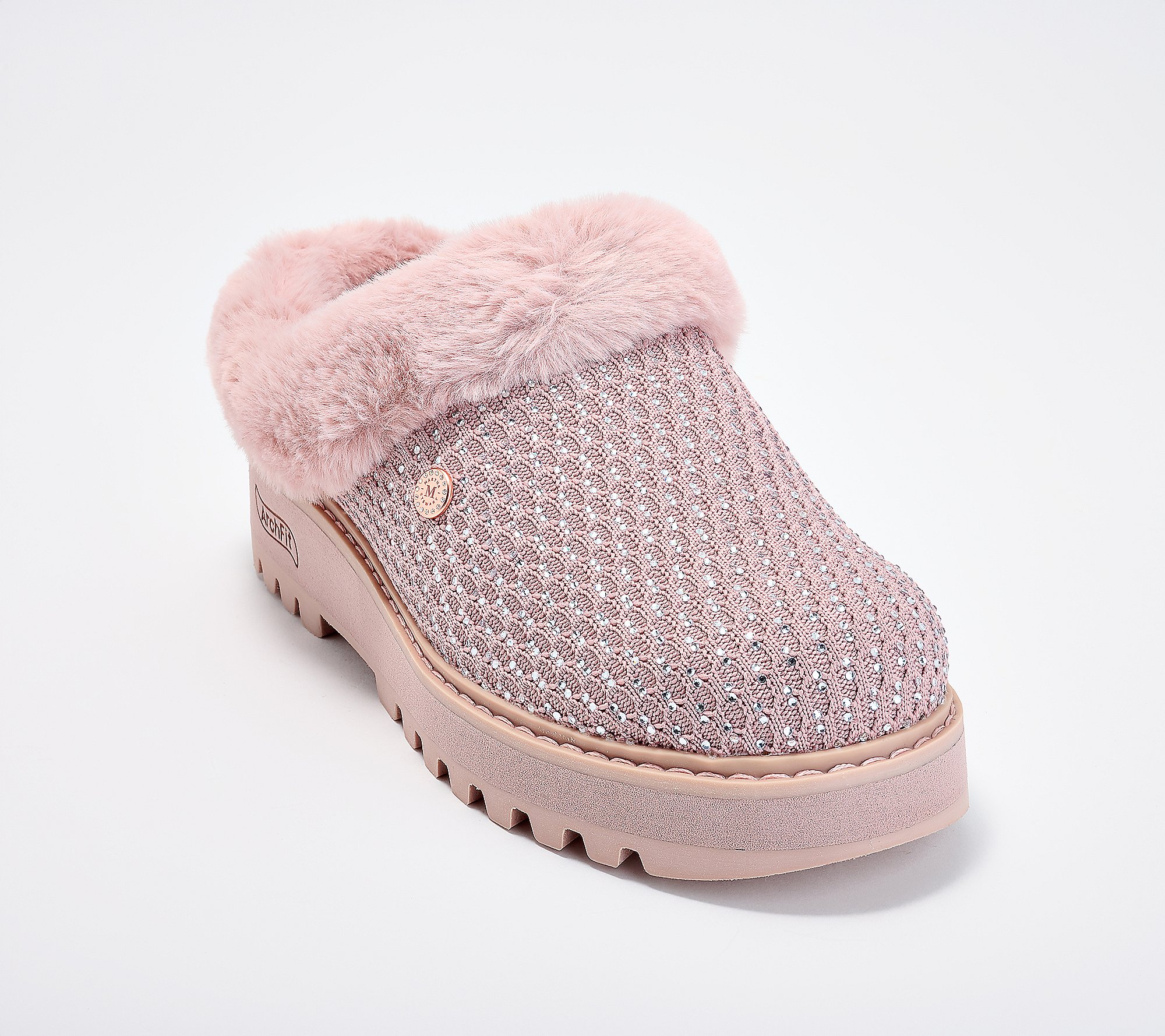 Martha Stewart x Skechers Bobs Arch Fit Keepsakes Cozy Slippers