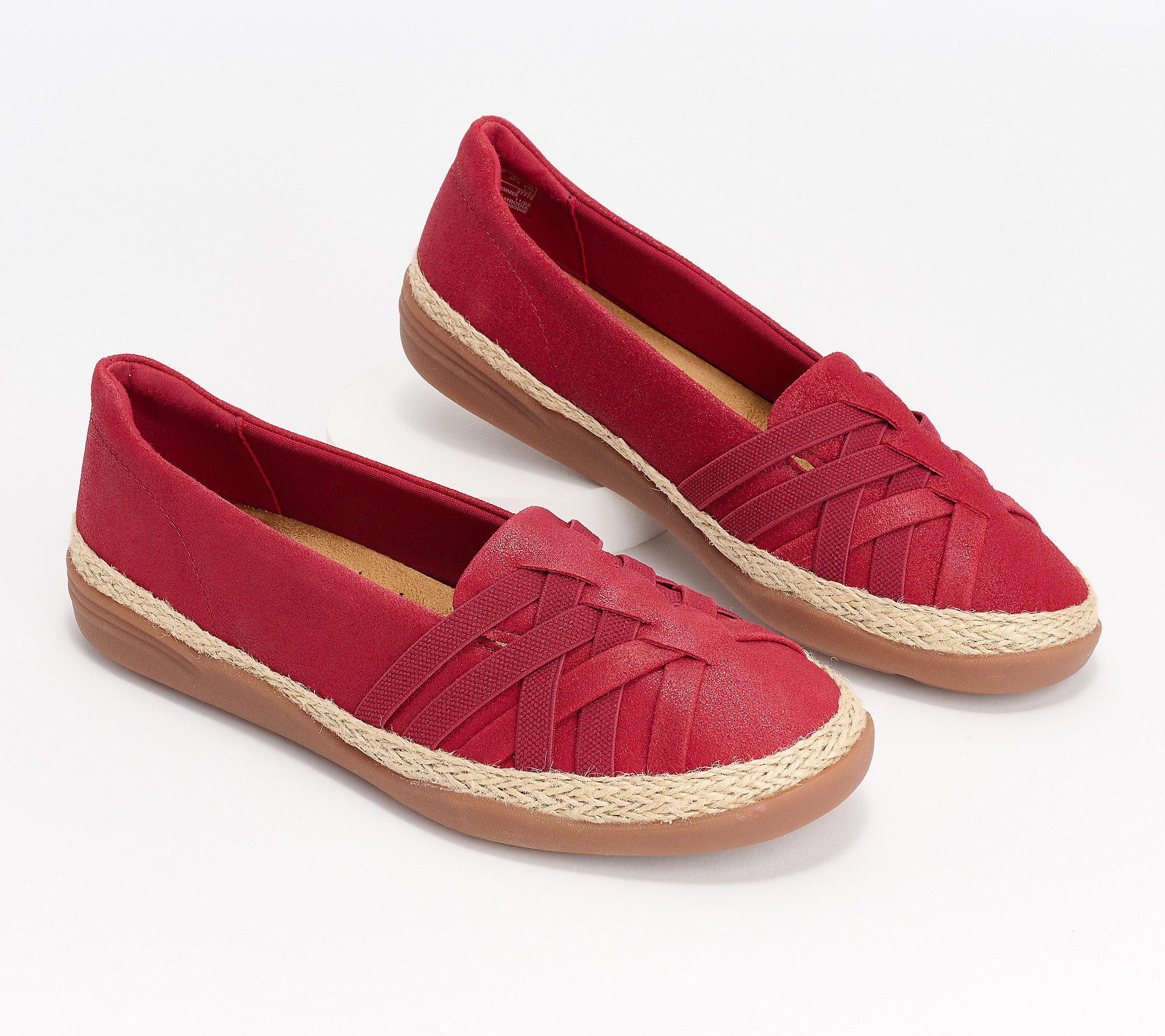 Clarks Collection Elaina Petal Espadrille Slip-On Shoes